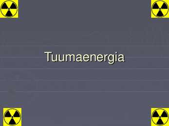 Tuumaenergia
