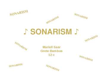 Sonorism