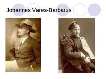 Johannes Vares Barbaruse looming #2