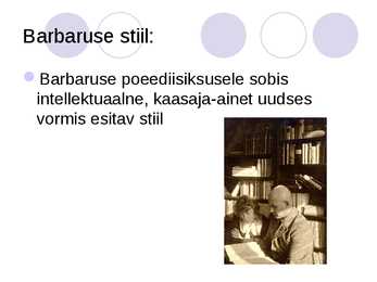 Johannes Vares Barbaruse looming #5