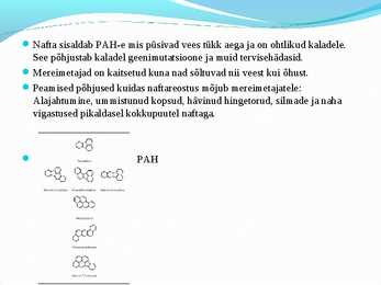 Põhjavee reostus ja naftareostus #6