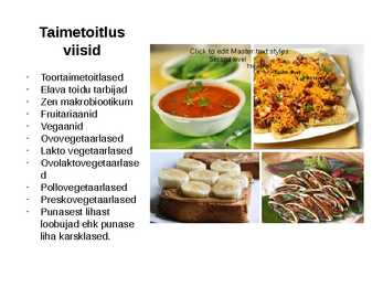 Taimne ja vegetaarne toit #3