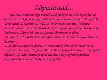 Romanovite dünastia #11