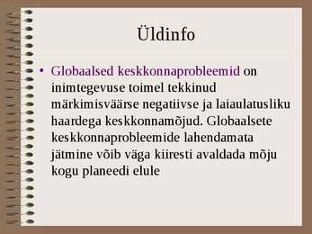 Keskkonnaprobleemid #2