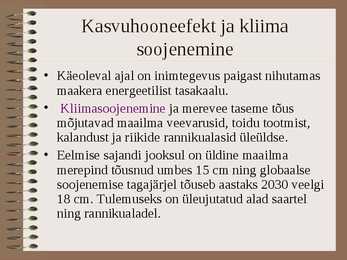 Keskkonnaprobleemid #5
