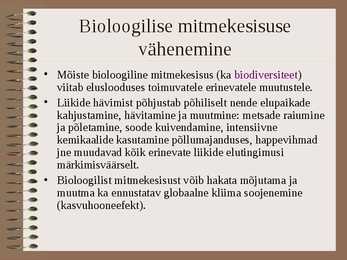 Keskkonnaprobleemid #7