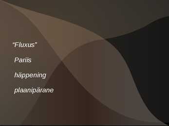 Happening and performance #16