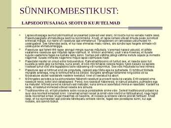Vahekaitsmise esitlus #6