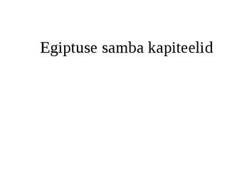 Egiptus #3