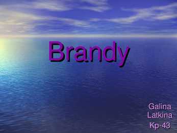 Brändy power point