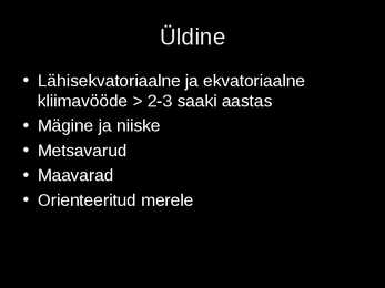 Kagu-Aasia majandus #3