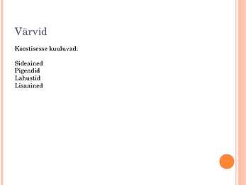 Värvid ja lakid #5