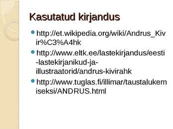 Andrus Kivirähk #13