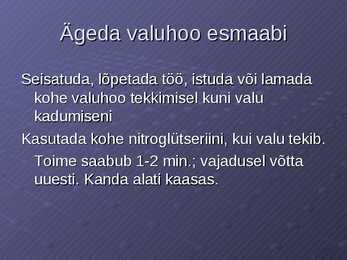 Stenokardia isheemiatõbi-MI #13
