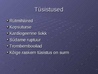 Stenokardia isheemiatõbi-MI #18