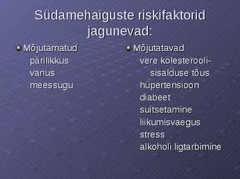 Stenokardia isheemiatõbi-MI #3