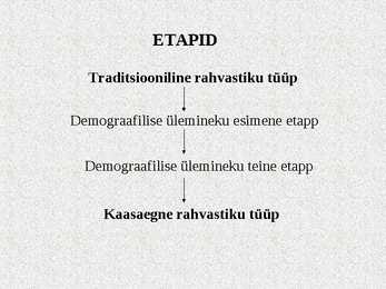 Demograafilise siirde teooria #5