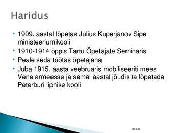 Julius Kuperjanov #3
