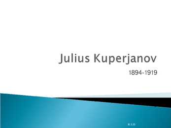 Julius Kuperjanov