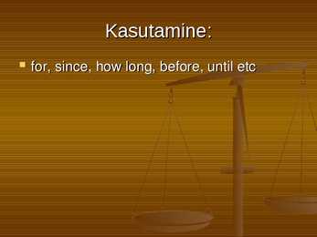 Past Tenses #9