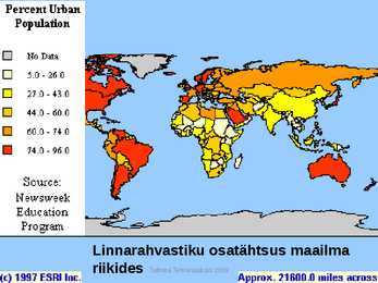 Urbaniseerumine ja sellega kaasnevad keskkonnaprobleemid #4