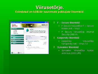 Arvutiviirused ja viirusetõrjed #10