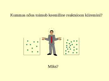 Reaktsiooni kiirus #13