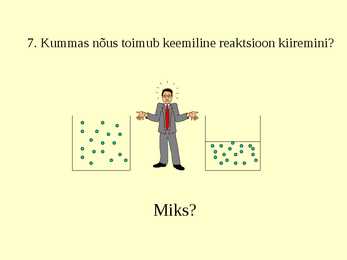 Reaktsiooni kiirus #15
