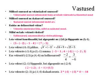Vektor tasandil #12