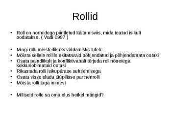 Psühholoogia konspekt powerpoint #129