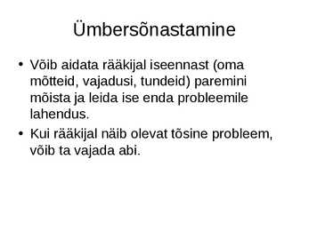 Psühholoogia konspekt powerpoint #134