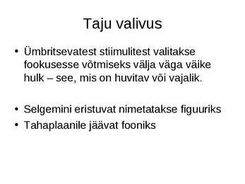 Psühholoogia konspekt powerpoint #23