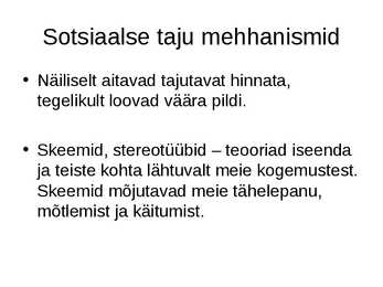 Psühholoogia konspekt powerpoint #28
