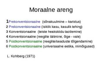 Psühholoogia konspekt powerpoint #35