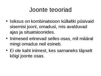 Psühholoogia konspekt powerpoint #43