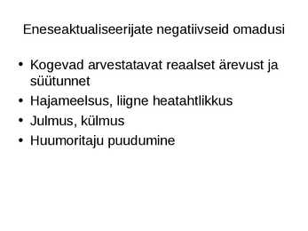 Psühholoogia konspekt powerpoint #49
