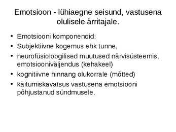 Psühholoogia konspekt powerpoint #55