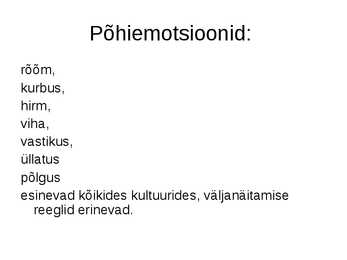 Psühholoogia konspekt powerpoint #59