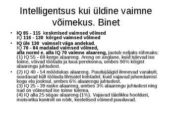 Psühholoogia konspekt powerpoint #70
