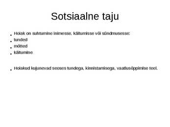 Psühholoogia konspekt powerpoint #76