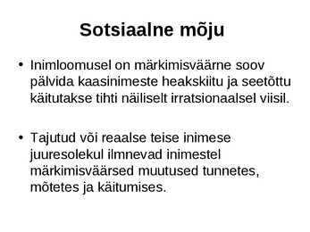Psühholoogia konspekt powerpoint #86