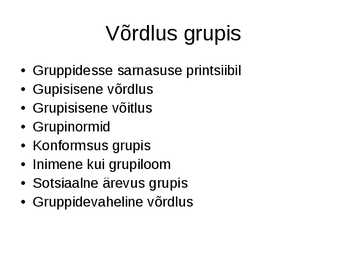 Psühholoogia konspekt powerpoint #88