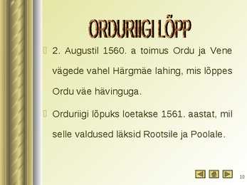 Liivisõda #10
