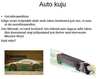 Ettekanne Teemal-Miks keerleb külavaheteel kihutava auto taga tolmupilv #5