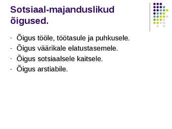 Inimõigused mitmepalgalises maailmas #4