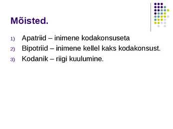 Inimõigused mitmepalgalises maailmas #9