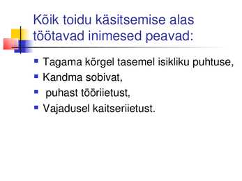 Isiklikhügieen #2