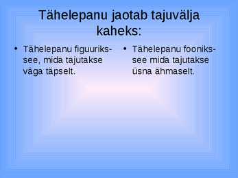 Tähelepanu #3