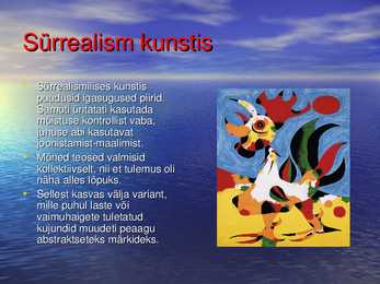 Sürrealism kirjanduses ja kunstis #4