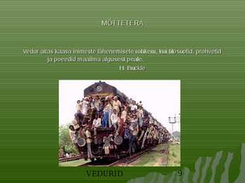 Ameerika vedurid #9